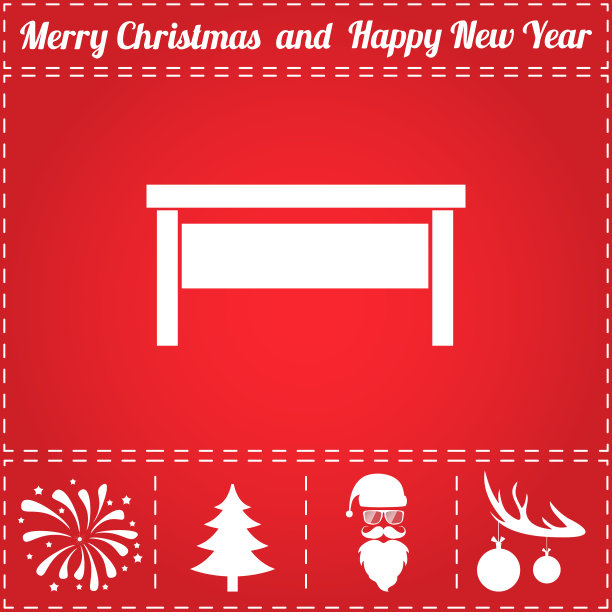 办公室桌子图标图片下载