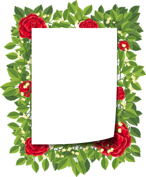 花与叶缘图片下载