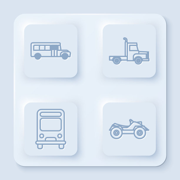 设线校车运送货车车辆图片下载