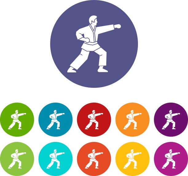 合气道战士设置图标图片下载