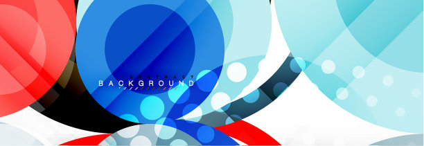 圆构成抽象背景图片下载