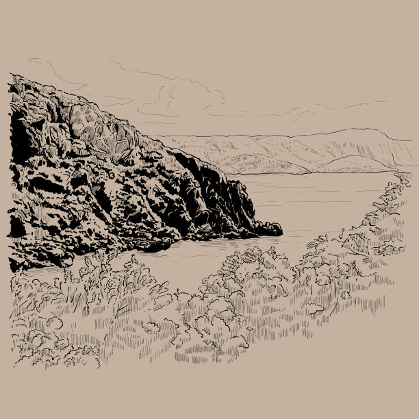 科孚科克拉岛海岸图片图片下载