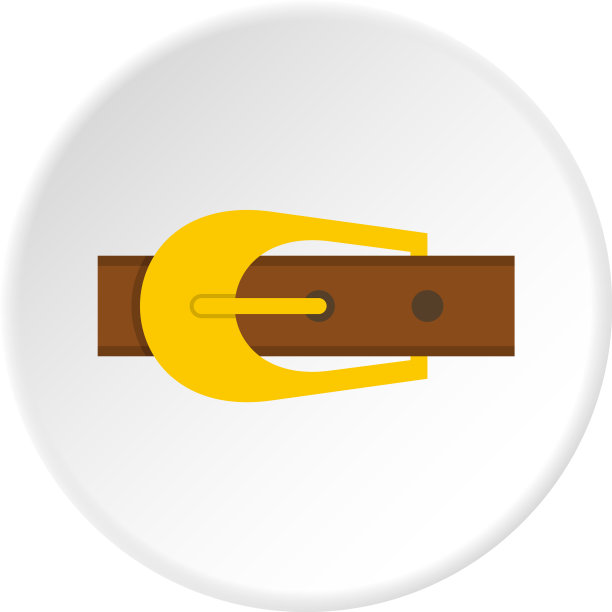 棕色带图标圈图片下载