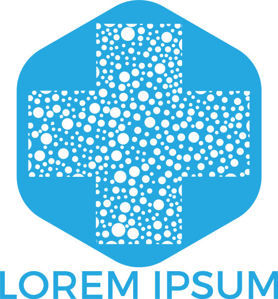 医学交叉标志设计图片下载