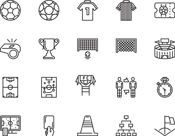 足球的图标图片下载