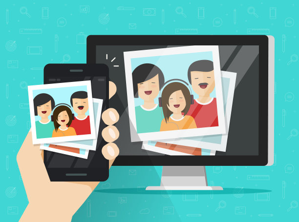 智能手机在电脑上传输照片卡图片下载