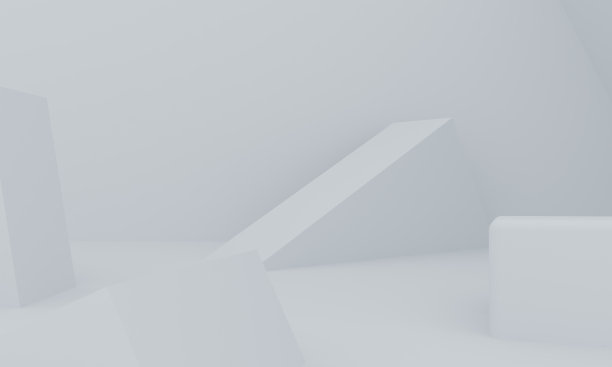 极简的原始几何抽象背景，时尚时尚的插画裙台，站，展示在粉彩优质产品。3 d渲染。图片下载