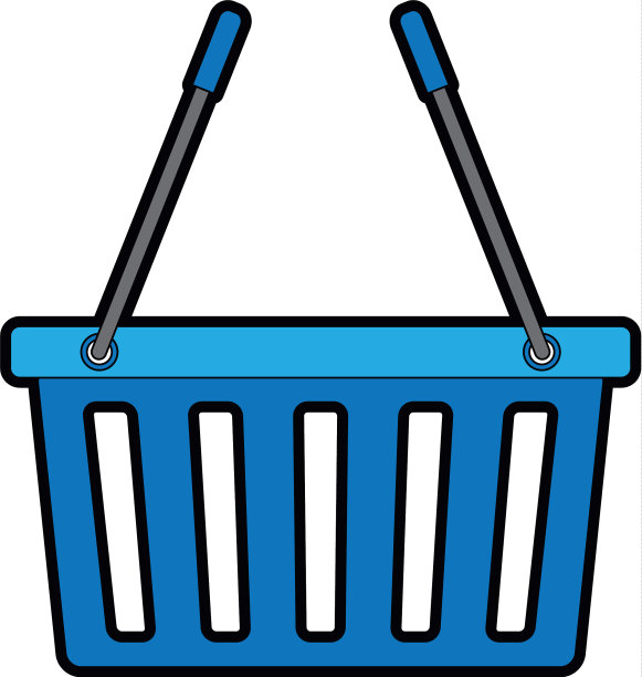 篮子购物空市场商业业务图片下载