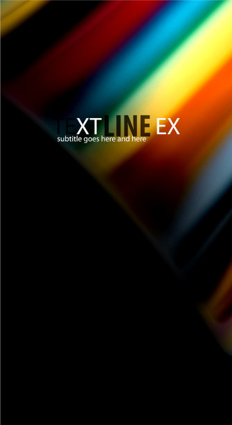 模糊颜色波线抽象背景图片下载