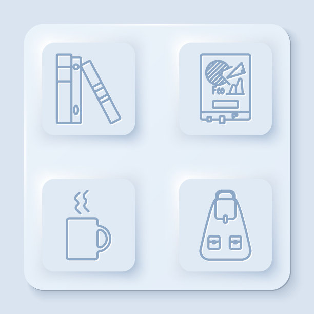 设置有文件和文件的办公文件夹图片下载