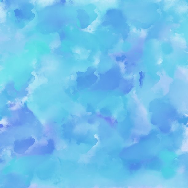 抽象浅柔和的颜色水彩蓝色背景图片下载