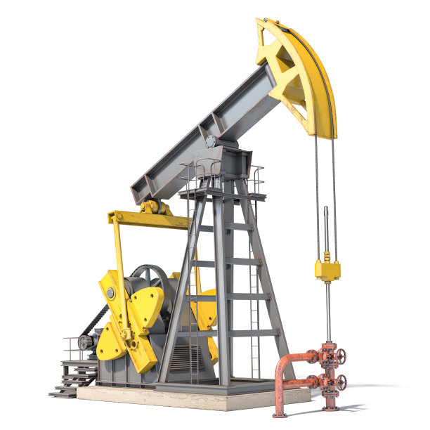 油泵千斤顶隔离在白色背景上。图片下载