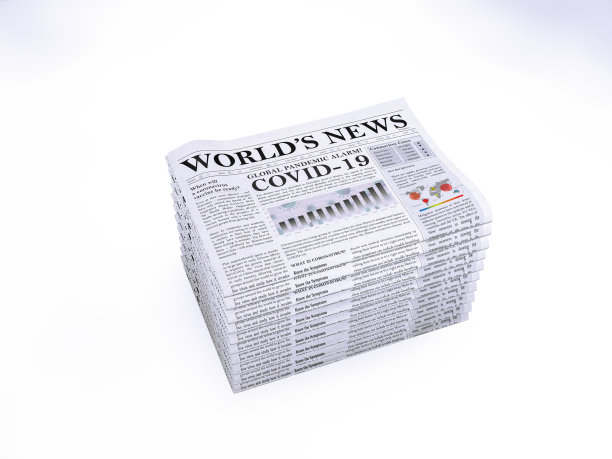 冠状病毒Covid-19病毒标题图片下载