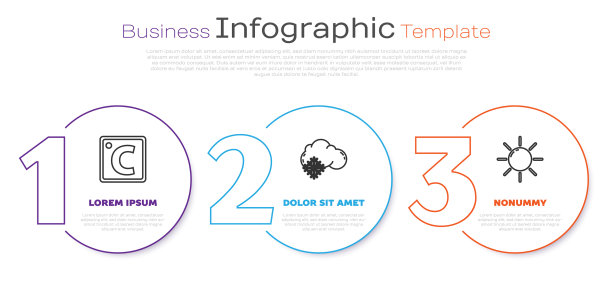 设定线摄氏云与雪和太阳图片下载