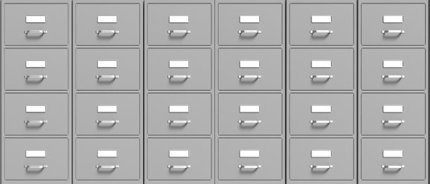 文件柜的背景。办公室文件档案组织。三维演示图片下载