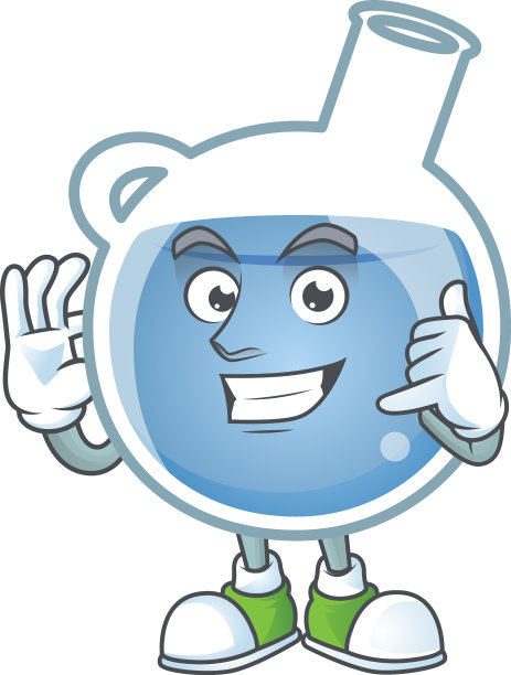 叫我有趣的蓝色药水吉祥物图片风格图片下载