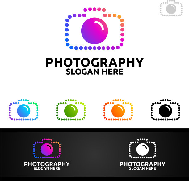 抽象点相机摄影标志图片下载