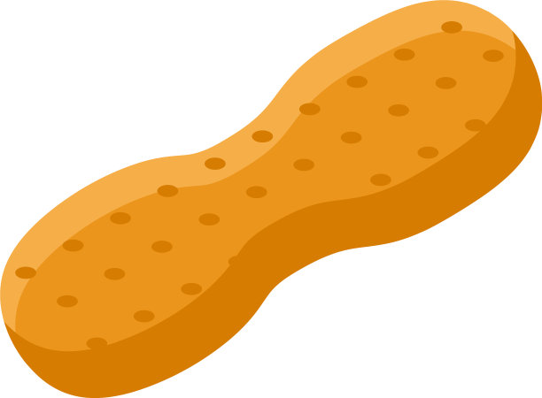 生花生壳图标等距样式图片下载