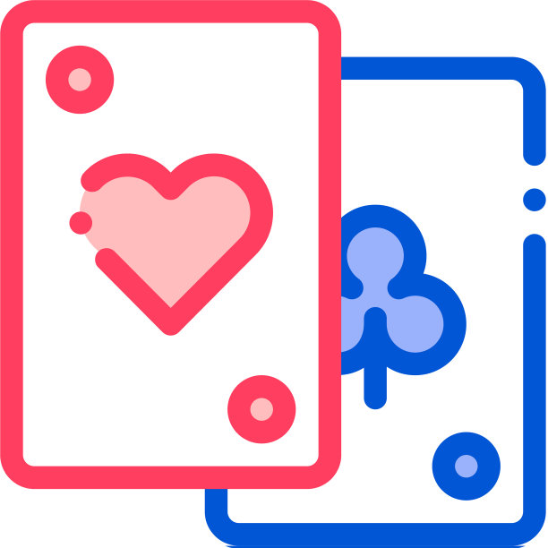 游戏元素卡细线标志图标图片下载