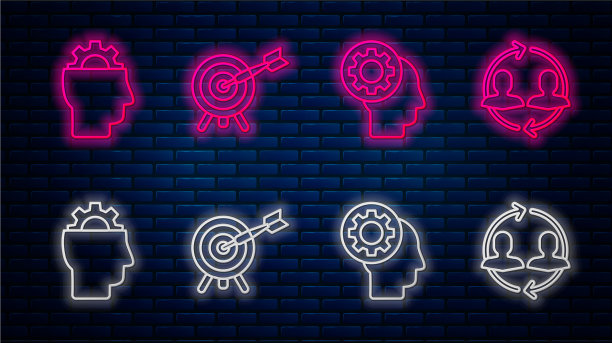 用箭设线靶，用齿轮设人头图片下载