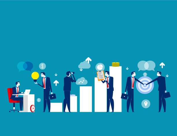 创业概念卡通图片下载