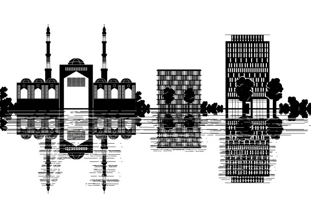 入场天际线图片下载