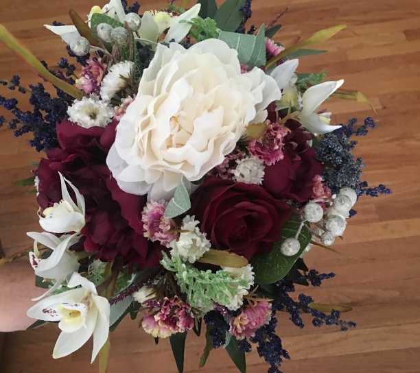 美丽的婚礼花束图片下载