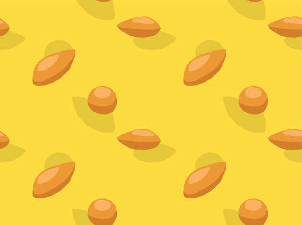 糯米点心矢量无缝背景墙纸01图片下载