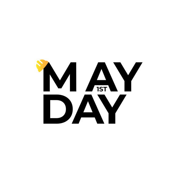 矢量插图国际劳动节庆祝5月1日，也称为五一节。可以用于问候，横幅，背景，模板，徽章，符号，图标，标志和打印设计。图片下载