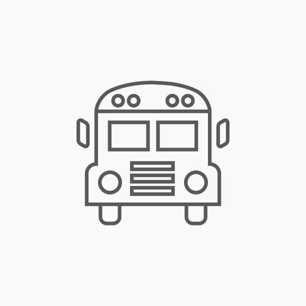 校车图标图片下载