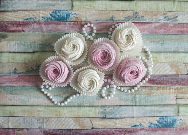 自制的棉花糖。西风。图片下载