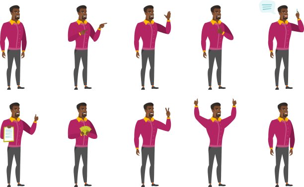 集商务人士图片下载