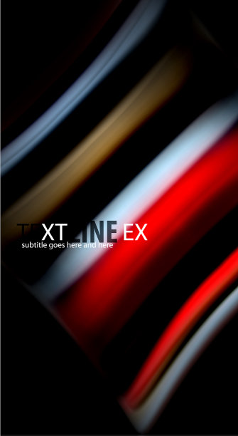 模糊颜色波线抽象背景图片下载