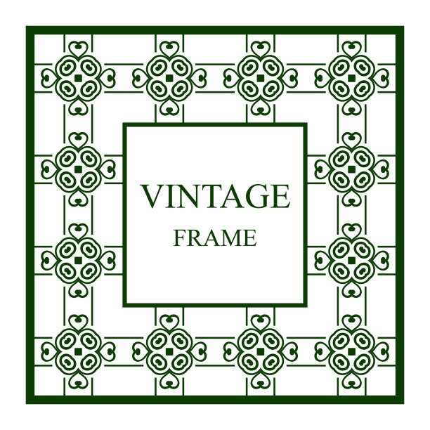 古董装饰框图片下载
