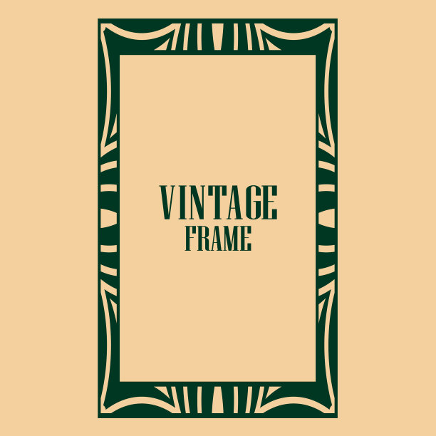 装饰艺术框架图片下载