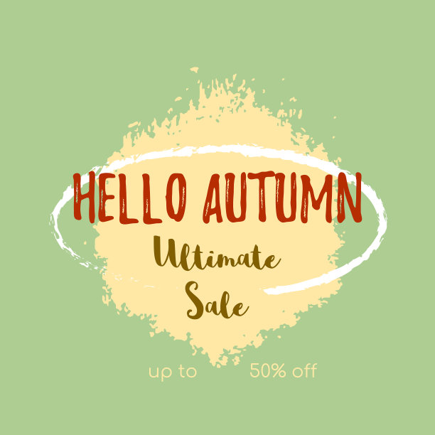 秋天出售横幅图片下载