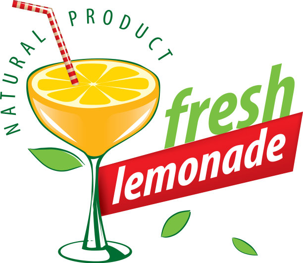 标志的柠檬水图片下载