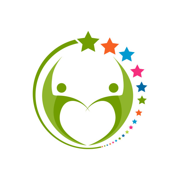 标志设计为儿童学校社区图片下载