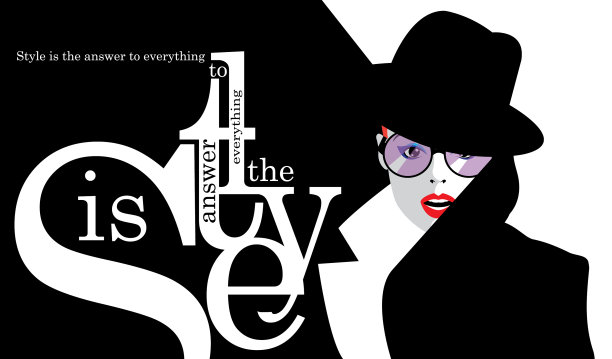 流行艺术与女性的时尚引用图片下载