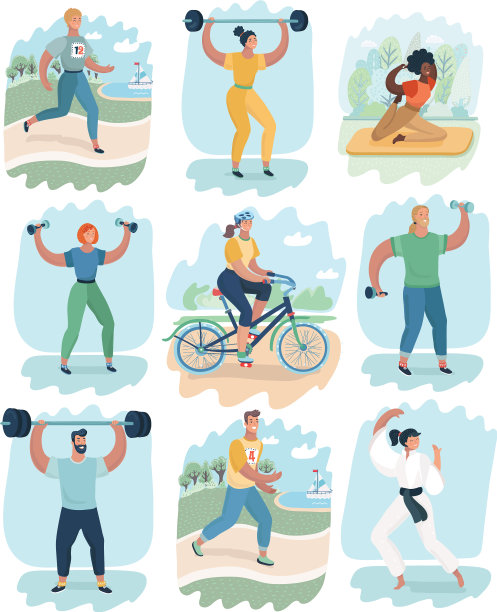 运动的人活动图片下载