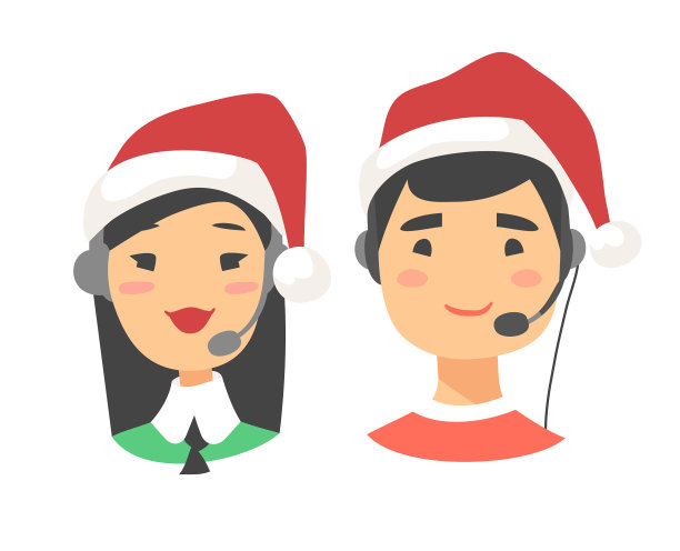 肖像快乐微笑客户支持电话图片下载