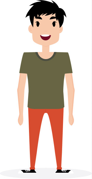 快乐的年轻人图片下载