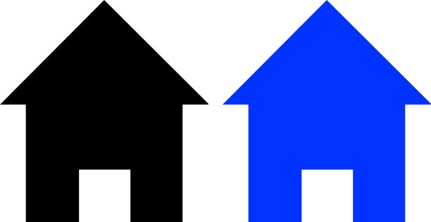 房屋标志图标图片下载