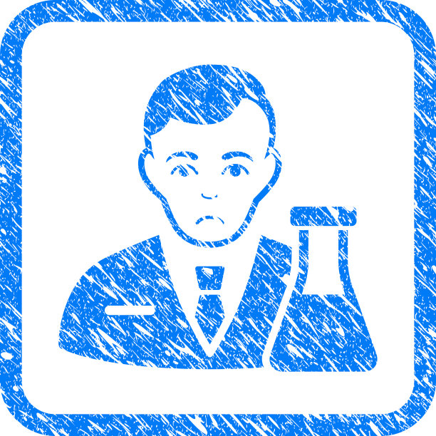 化学人框邮票图片下载