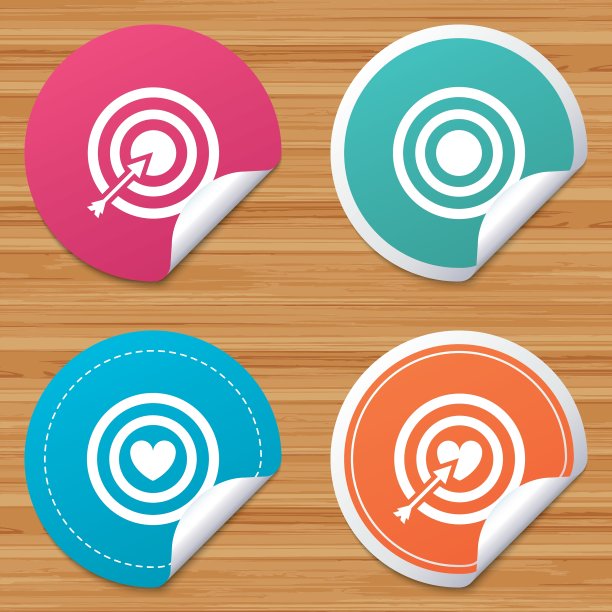 目标瞄准图标飞镖板标志符号图片下载