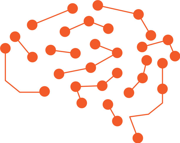 孤立脑网络图标图片下载