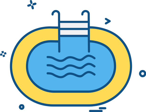 游泳池图标设计图片下载