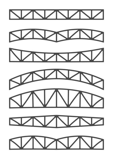 金属钢桁架图片下载