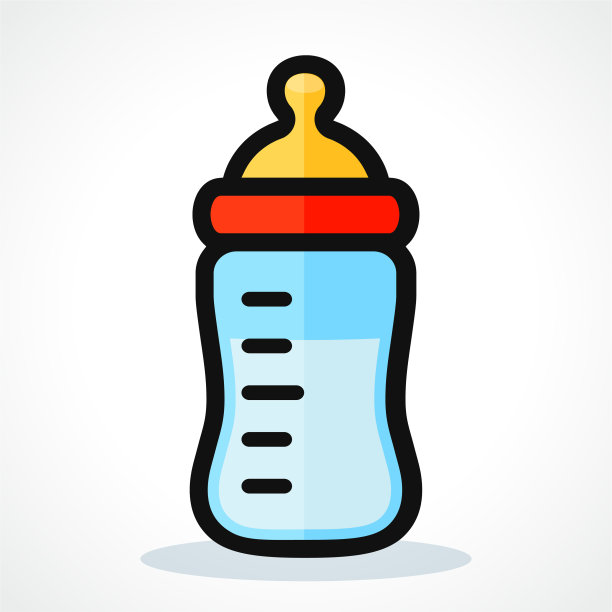 婴儿奶瓶图标设计图片下载