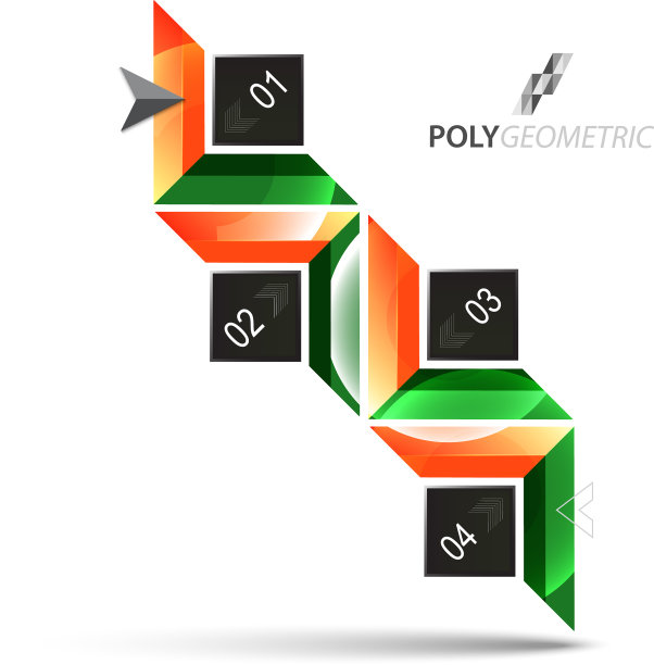 商业信息图表模板在吸引人的风格图片下载